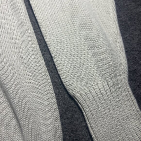 Ann Taylor LOFT Women's Cream 1/4 Zip Pullover Sweatshirt Size Medium - Picture 2 of 10